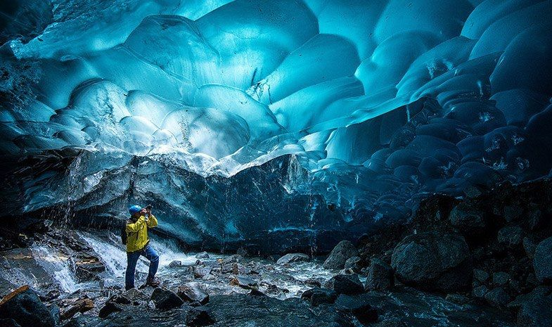 The Mendenhall Ice Caves – Alaska, USA